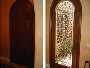 entry door remodels before and after