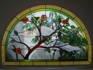 orange county custom stained glass windows
